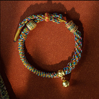 Lucky Energy Five-Color Braided Bracelet