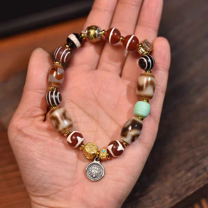 Wealth Energy Tibetan Treasures Bracelet