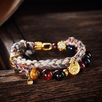 Sincerity Energy Hand-woven Lucky Bead Bracelet