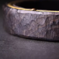 Tranquility Energy Ebony Brass Bracelet