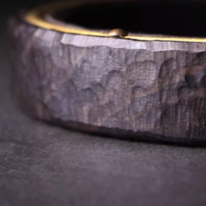 Tranquility Energy Ebony Brass Bracelet