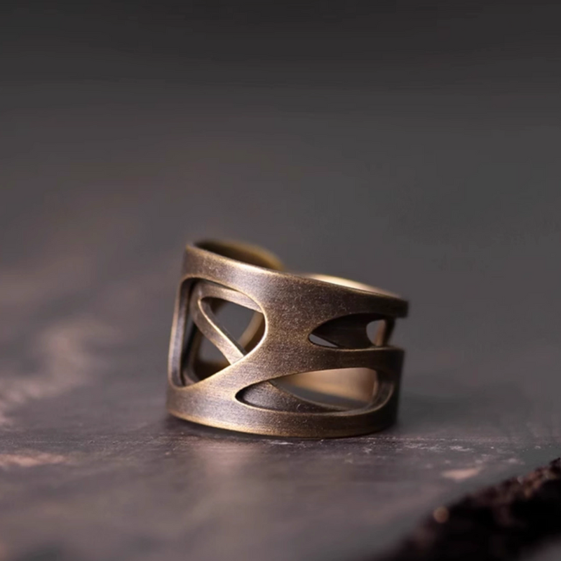 Holy Energy Brass Ring