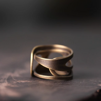 Holy Energy Brass Ring