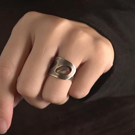 Holy Energy Brass Ring