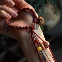 Love Energy Tibetan Handwoven Cotton Bracelet
