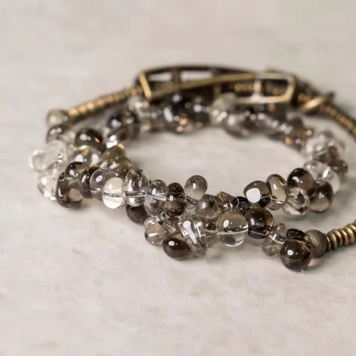 Longevity Energy Tea Crystal Bracelet