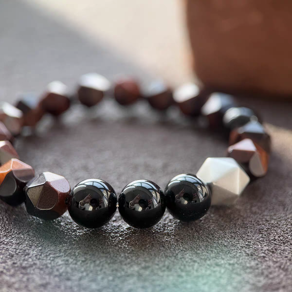 Wealth & Prosperity | Bold Fortune Red Tiger’s Eye Stone Bracelet