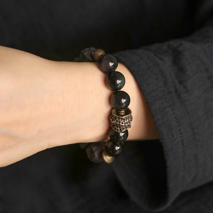 Healthy Energy Obsidian Bracelet