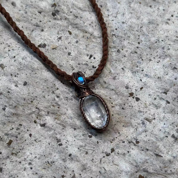 Soul Awakening Energy Clear Quartz Pendant