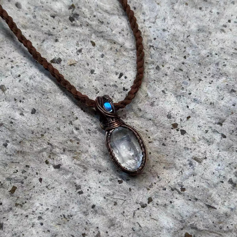 Soul Awakening Energy Clear Quartz Pendant
