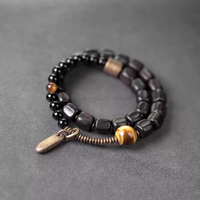Peace & Calm | Protective Serenity Ebony Obsidian Bracelet