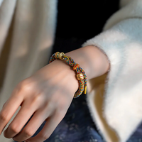 Lucky Energy Five-Color Braided Bracelet