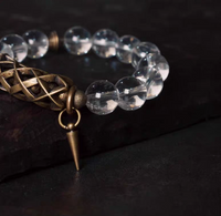 Clarity Energy Brass Quartz Bracelet