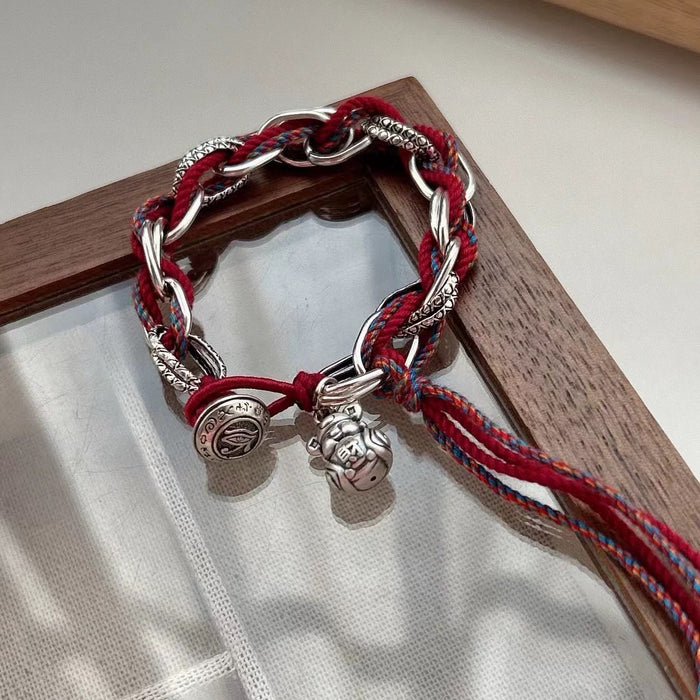 Fortune Guardian Energy Handwoven Bracelet