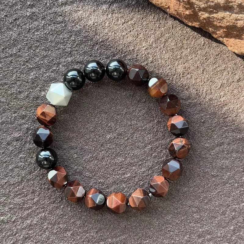 Wealth & Prosperity | Bold Fortune Red Tiger’s Eye Stone Bracelet