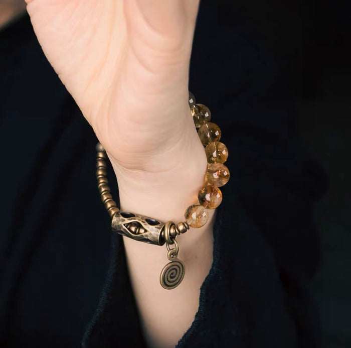 Fortune Energy Citrine Bracelet