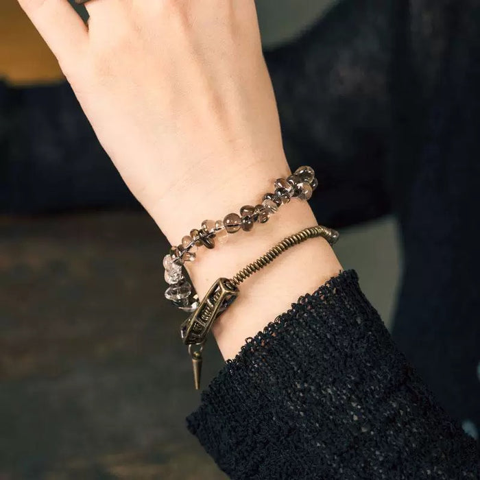Longevity Energy Tea Crystal Bracelet