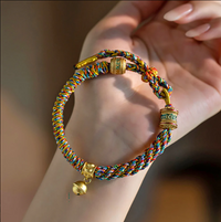Lucky Energy Five-Color Braided Bracelet