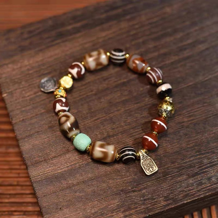 Wealth Energy Tibetan Treasures Bracelet