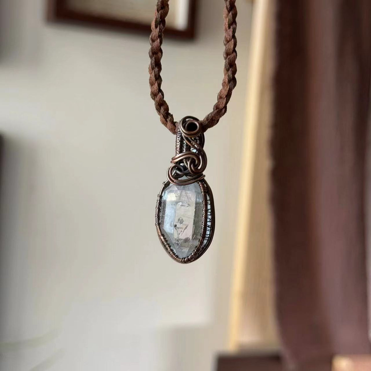 Soul Awakening Energy Clear Quartz Pendant