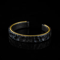 Peace & Calm | Black Ebony and Brass Bracelet
