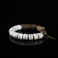Protective Energy Ox Bone Brass Bracelet