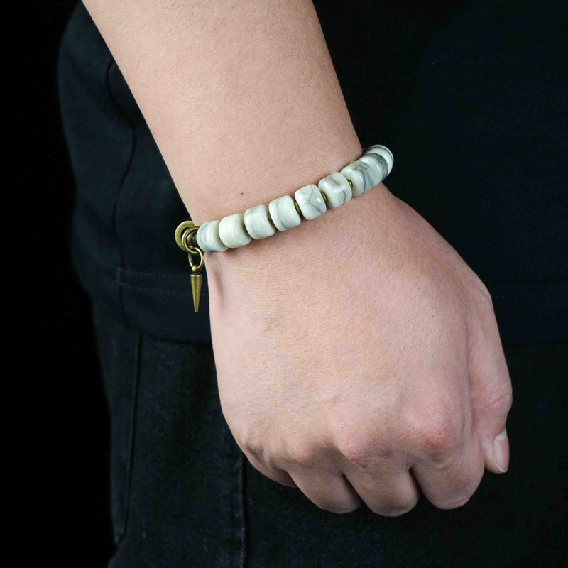 Protective Energy Ox Bone Brass Bracelet