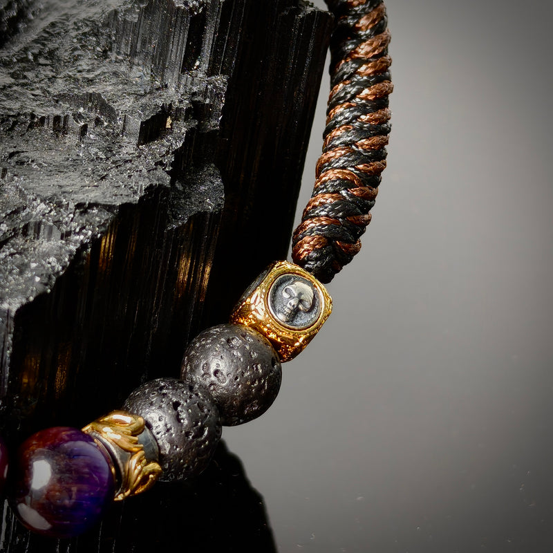 Purple Tiger’s Eye Bracelet | Infused with Prosperity Energy for Mindfulness & Wellness