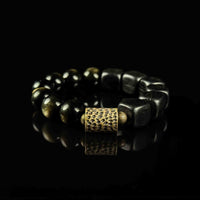 Protection | Lucky Energy Obsidian and Obony Wood bracelet