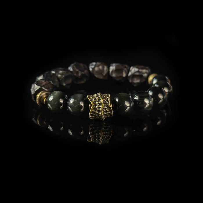 Healing & Wellness | Obsidian Shield of Energy Bracelet