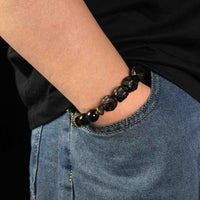 Healing & Wellness | Obsidian Shield of Energy Bracelet