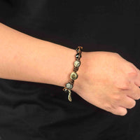 Wealth & Prosperity | Silver Aura Abundance Braided Bracelet