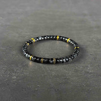 Protection | Silver Guardian Black Rutilated Quartz Bracelet