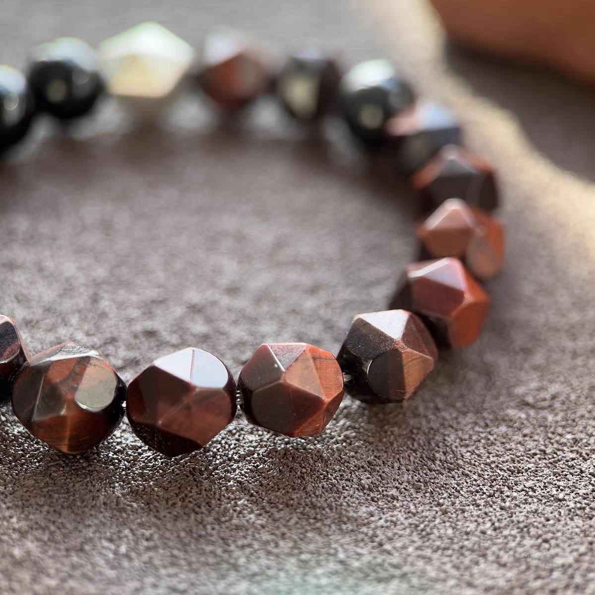Wealth & Prosperity | Bold Fortune Red Tiger’s Eye Stone Bracelet