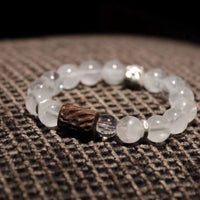 Serenity Energy Quartz Agarwood Bracelet