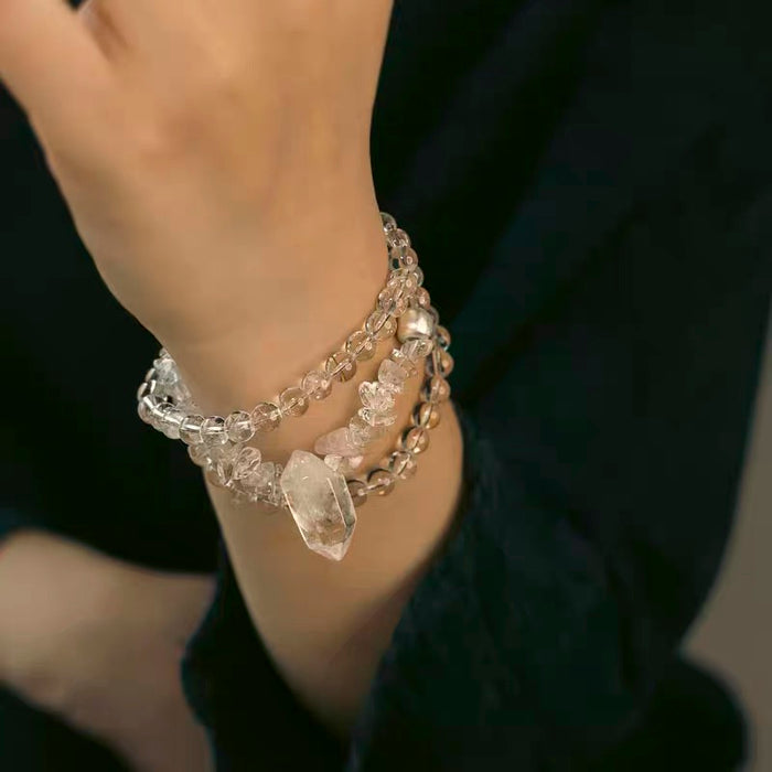 Healing Energy Clear Quartz Bracelet