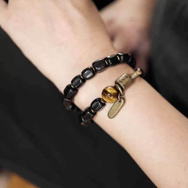 Peace & Calm | Protective Serenity Ebony Obsidian Bracelet