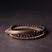 Healing & Wellness | Inner Balance Volcanic Stone Bracelet