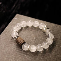Serenity Energy Quartz Agarwood Bracelet