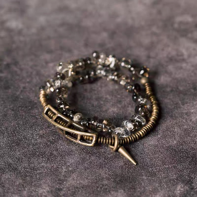 Longevity Energy Tea Crystal Bracelet