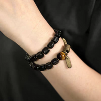 Peace & Calm | Protective Serenity Ebony Obsidian Bracelet