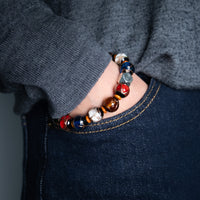 Gold Glaze Zodiac Energy Bracelet | Crafted for Inner Connection & Timeless Fortune